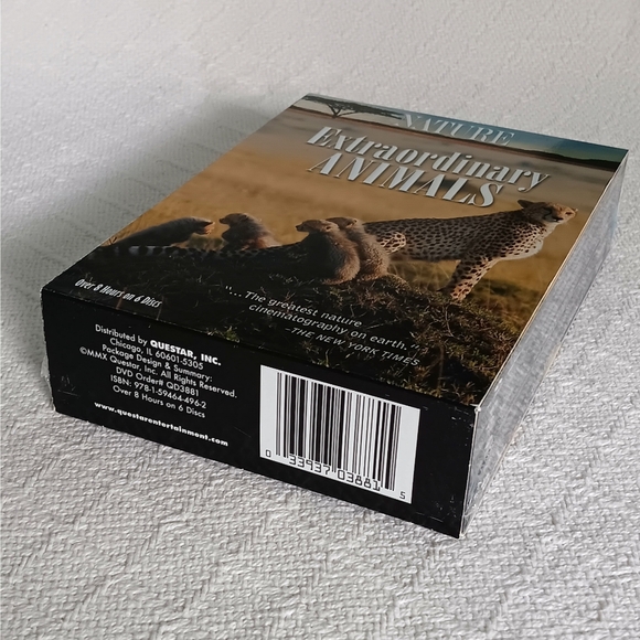 NWT Natural Extraordinary Animals 6 DVD Disc Series - Picture 7 of 8